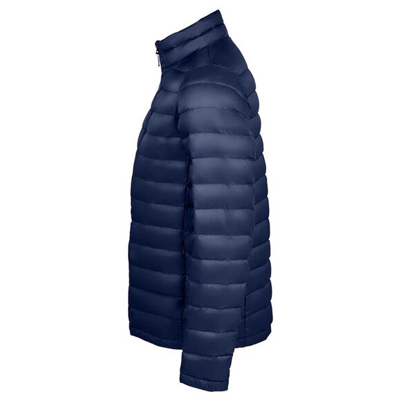 SOLS Wilson Lightweight Padded Jacket / French Navy - Picture 3 of 4